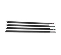 Bande de joint de porte de voiture Pour Suzuki Pour SX4 Pour Hatchback 2007 2008 2009 2010 2011-2014 4 Pièces Garniture Moulage Joint Fenêtre Porte Voiture 83811-56K00-000