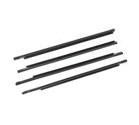 Bande de joint de porte de voiture Pour Toyota Pour Prius 2004 2005 2006 2007-2015 4 Pièces Voiture Verre Joint D'étanchéité Moulure Garniture Ceinture Étanche Bande Pression(2004-2009)