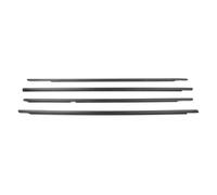 Bande de joint de porte de voiture Pour VW Pour Golf Pour MK6 2008 2009 2010 2011 2012 4 Pièces Joint D'étanchéité Voiture Garniture Fenêtre Extérieure Joint Porte Ceinture