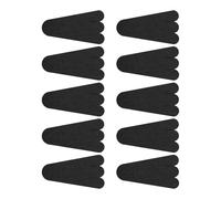 Bande de kinésiologie pour pied, 10 pièces imperméable, Black | Bande athlétique en coton élastique pour le soutien des articulations, le soulagement des douleurs musculaires, le