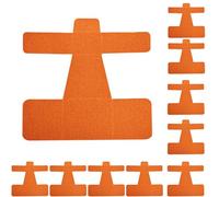 Bande De Kinésiologie Prédécoupée, Sangles De Soutien Du Gros Orteil, Bande Respirante Sans Latex For Une Protection Quotidienne Contre L'usure(Orange,60PCS)