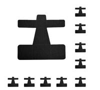 Bande De Kinésiologie Prédécoupée, Sangles De Soutien Du Gros Orteil, Bande Respirante Sans Latex For Une Protection Quotidienne Contre L'usure(Black,20PCS)