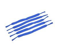 Bande de maintien pour lunettes de sport - set de 5 pièces, en néoprène, bleu, protection et maintien idéal pour les lunettes de sport, parfait pour les styles de vie actifs
