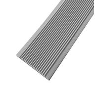 Bande de Marche d'escalier antidérapante en PVC, 400CM, Autocollant Auto-adhésif for escaliers, Protection des escaliers, Tapis de Protection des marches(Grey)