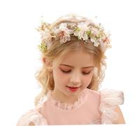 Bande de mariée pour le mariage Hair Piece Fleur Fille Band Crystal Flower Girl Band Brides Drose Hair Vine pour les accessoires de cheveux de fête de mariage