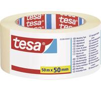 Bande de masquage tesa 05288-00000-05 beige (L x l) 50 m x 50 mm caoutchouc 1 pc(s)