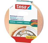 Bande de masquage tesa 56533-00001-02 beige (L x l) 25 m x 25 mm caoutchouc 1 pc(s)