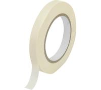 Bande de masquage TOOLCRAFT 93038c187 1563969 blanc (L x l) 50 m x 12.5 mm caoutchouc
