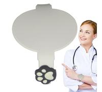 Bande de mémo en silicone, sangle de bloc-notes portable, équipement effaçable avec style intelligent, aide utilitaire pour note quotidienne, breloque de soin, aide mémo pour infirmière, enseignant