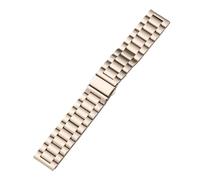 Bande de métal en acier inoxydable de 18 mm 20 mm 22 mm adapté à la montre traditionnelle et à une monnaie intelligente unisexe