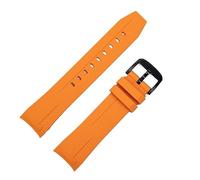Bande de montée en caoutchouc souple de 22 mm pour bracelet de tissu étoile Sea Star T120 Band de montre en silicone courbe T120417A Men de broche Bracelet Boucle