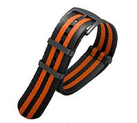 Bande de montre de ceinture de sécurité de qualité supérieure 20 mm 22 mm STRAP NYLON POUR SEIKO MIDO 007 JAMES BOND MILIAL MILIAL STRIFFACE MEN MEN METTRE