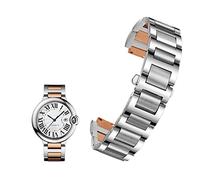 Bande de montre de gorgée de la patte en acier inoxydable pour la série Ballon Bleu 20 * 12 mm 18 * 11 mm 14 * 8 mm W6920046 STAPS FEMMES MEN BRACELET