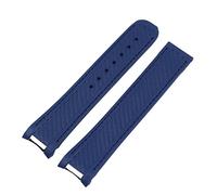 Bande de montre en caoutchouc de 20 mm pour bracelet Omega 300 AT150 Aqua Terra Ultra Light 8900 Bracelets de bande de montre à boucle en acier