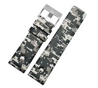 Bande de montre en cuir authentique pour ceinture de montre diesel DZ4476 / 4482 DZ7408 7406 4318 STRAP 22 24 26 28 mm Band de montre de bracelets pour hommes (couleur: 15 or brun, taille, taille: