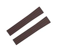 Bande de montres en caoutchouc FluororBber étanche 18 mm 19 mm Remplacez pour la sangle Patek pour Philippe pour Aquanaut 5067a-001 ceinture (Couleur: bleu foncé, taille: monte à monte-art).