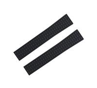 Bande de montres en caoutchouc FluororBber étanche 18 mm 19 mm Remplacez pour la sangle Patek pour Philippe pour Aquanaut 5067a-001 ceinture (Couleur: bleu foncé, taille: monte à monte-art).
