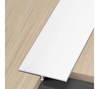 Bande de moulage en T en aluminium - Bordure de sol imperméable, bordure en T haute ili pour tous les planchers, facile à installer, parfaite pour la maison et le bureau