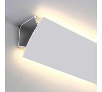 Bande de moulage indirecte LED pour éclairage mural d'angle et plafonnier pour chambre/théâtre 1 m, 2 m, 3 m - Non inclus