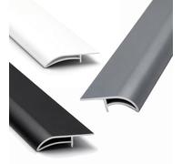 Bande De Moulure De Bord D'égouttement En Aluminium, Garniture Nez De Mur | Profil De Bord De Construction, Garniture Linéaire D'égouttement D'avant-toit, For Coin De Mur(White 1M,30mm)
