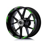 Bande de moyeu Autocollant Réfléchissant Roue Modification Moto Décalcomanies Jante Bande Rayures pour Forza 125 250 300 350 750(Style 3)