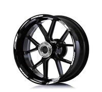 Bande de moyeu Autocollant Réfléchissant Roue Modification Moto Décalcomanies Jante Bande Rayures pour Forza 125 250 300 350 750(Style 4)