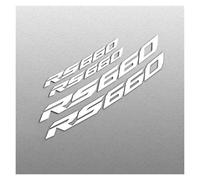 Bande de moyeu Autocollant Roue Moto Autocollant Jante Réfléchissant Kit Décoratif Pneu Pièces pour RS 660 RS660(Style 3)