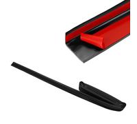 Bande de nez de marche autocollante, 5 m, profil antidérapant avec forte adhérence - Facile à découper, décoller et coller pour des escaliers sûrs et beaux sans perçage (noir)