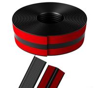 Bande de nez d'escalier en caoutchouc flexible avec dos autocollant et rainure triangulaire pour une traction fiable pour éviter les glissements et les chutes dans les escaliers