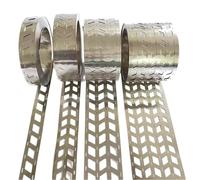 Bande de nickel en acier nickelé | Utilisation : soudage par points de type W avec espacement de 19 mm.(5P 0.15x19x72.8mm)