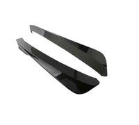 Bande De Pare-Chocs Arrière Universelle pour Voiture, Protection Contre Les Rayures Becquet Latéral Voiture(Noir Brillant)