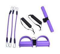 Bande De Pédale De Résistance, Sangle De Yoga À 3 Tubes, Poignée Confortable, Outil D'exercice D'entraînement Physique, Choix Léger Et Portable, Convient Pour Les Séances De Récupération De Fitness, P