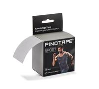Bande de pino Pro Sport kinésiologie bande différentes couleurs et Designs 5 cm x 5 m doux pour la peau - argent