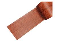 Bande de placage de chêne Rouleau de ruban auto-adhésif étanche, 5 m/rouleau, en Grain bois, chêne chocolat, for la réparation meubles maison, adhésif for conduit, autocollant sol(Color 7)