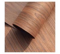 Bande de placage de chêne Technologie de placage noyer noir, feuilles meubles en bois d'ébène chêne L 2.5 mètres x 58cm T 0.2mm(Color 1)