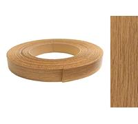 Bande de placage Mélamine 22mm x 10 m avec colle thermo-fusible, décor Chêne moyen