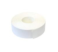 Bande de placage Mélamine 45 mm x 5 m avec colle thermo-fusible, blanc lisse mat