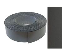 Bande de placage Mélamine 45 mm x 5 m avec colle thermo-fusible, décor anthracite