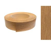 Bande de placage Mélamine 45 mm x 5 m avec colle thermo-fusible, décor chêne moyen
