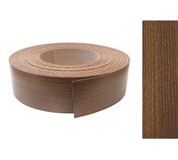 Bande de placage Mélamine 45 mm x 5 m avec colle thermo-fusible, décor noyer