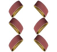 Bande de ponçage en oxyde d'aluminium de 5,1 x 61 cm pour ponceuses à bois et outil de polissage professionnel du bois