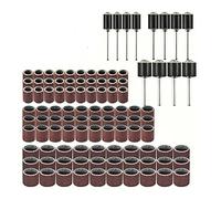 Bande de ponçage ponçage tambour rotatif abrasif anneau de ponçage pour outil de polissage Céramique en verre en verre 102 pcs