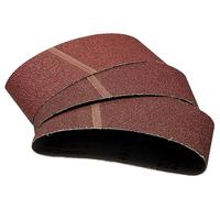 Wolfcraft Bandes abrasives 1954000 – Grain 80 – 400 x 60 mm – Lot de 3
