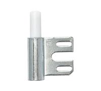 Bande de Porte Cadre partie V 8100 WF F. gefälzte portes, ruban Ø 15 mm, en acier galvanisé - 1 pièce