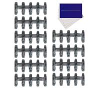 Bande de pour classeur à anneaux, anneaux de, Cahiers translucides Peignes Split Ring, Fournitures de papeterie, de fendus à 5 trous, fil de pour journal de voyage, Scrapbook