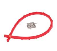 Bande de profilage pour le travail du bois Mini guide de courbe flexible à engrenages pour les projets de menuiserie Matériau polymère flexible de qualité supérieure 57 cm avec 40