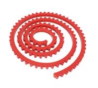 Bande de profilage pour le travail du bois PC, guide de gabarit flexible entraîné par engrenage, outil de contour de forme complexe fixe réglable pour bois et motifs faciles à transférer (1 m)