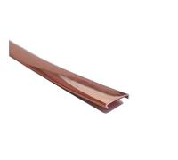 Bande de protection autocollante for moulures, 4,8 m, en forme de U, for coins et bords, for réparation d'armoires, moulures et bordures(Bright Rose Gold,10.5mm)