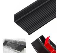 Bande de Protection Contre la Pluie, Déflecteur de Pluie Autocollant, Largeur 5.6cm pour Rebords de Fenêtre, Étanche et à Évacuation Rapide, Idéal pour Rez-de-Chaussée et Plain-Pied, 1m Rouleau
