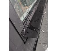 Bande de protection contre l'eau for fenêtre, pare-pluie for bordure extérieure de fenêtre, plaque de protection contre les infiltrations d'eau for balcon extérieur(400cm/157.5in)